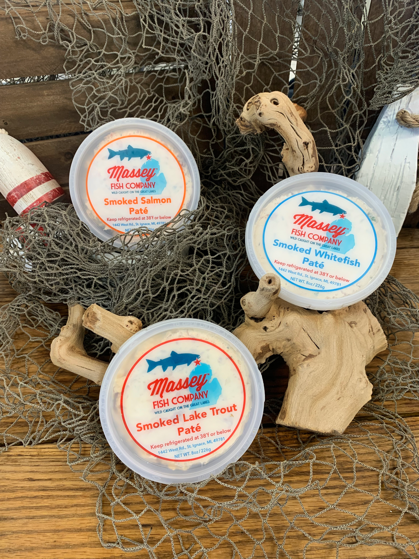 3-Pack 8 oz Paté Combination Pack