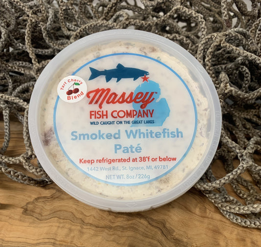 3-Pack of 8 oz Smoked Whitefish Cherry Paté